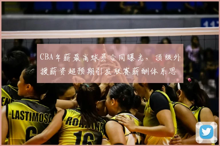 CBA年薪最高球员合同曝光，顶级外援薪资超预期引发联赛薪酬体系思考