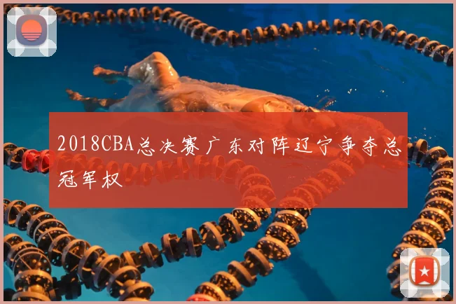 2018CBA总决赛广东对阵辽宁争夺总冠军权