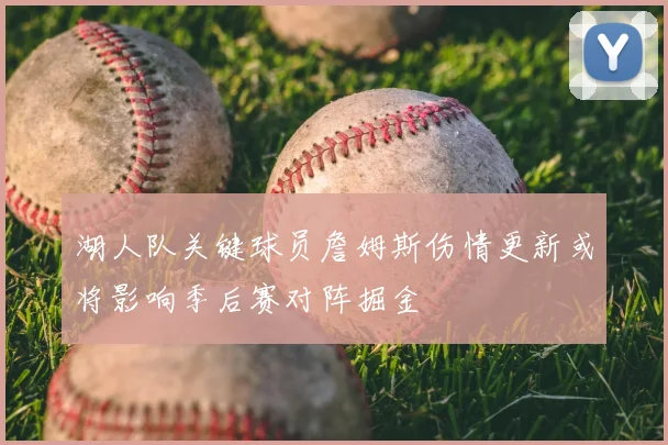 湖人队关键球员詹姆斯伤情更新或将影响季后赛对阵掘金