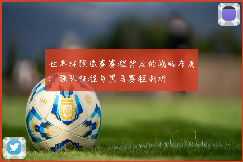 世界杯预选赛赛程背后的战略布局:强队征程与黑马赛程剖析