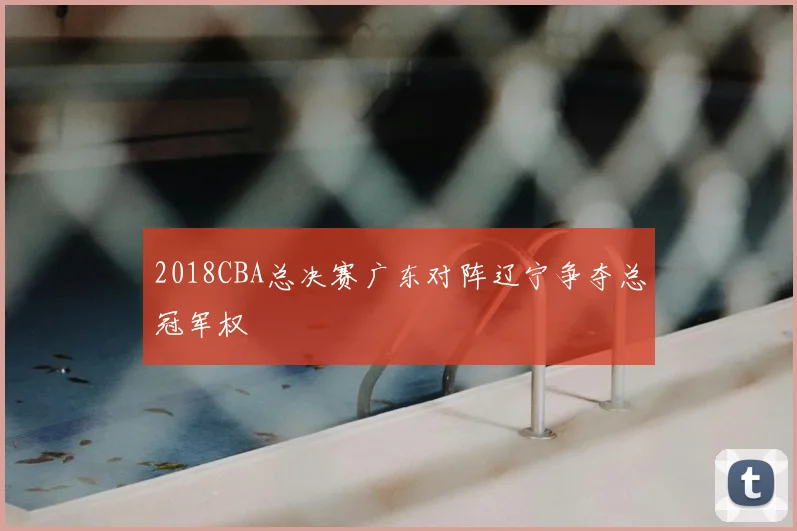 2018CBA总决赛广东对阵辽宁争夺总冠军权